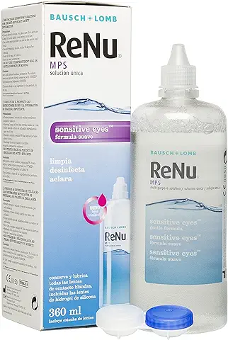 Renu® MPS  - Solución Única Multiusos para Ojos Sensibles - 360 ml  