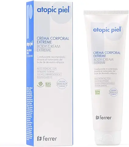 Repavar Atopic Piel - Crema Corporal Extreme para Aliviar la Resequedad Intensa - Para Pieles Atópicas, Secas y Muy Secas - Ideal para Tratar los Brotes - 150 ml  