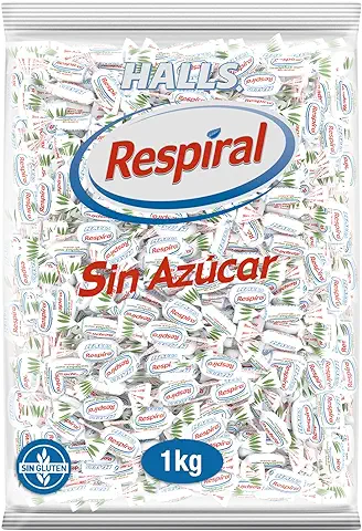 Respiral - Caramelo duro Refrescante - Sabor Mentol y Eucalipto - 1 kg  