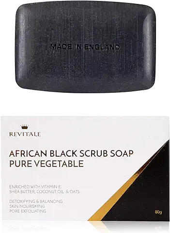 Revitale African Black Natural Oat Scrub Soap - Verdura pura  