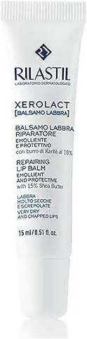 Rilastil Xerolact - Bálsamo Labial Reparador que Regenera y Nutre los Labios Agrietados - 15 ml  
