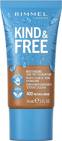 Rimmel Kind & Free Base de Maquillaje, Tono 400 Natural Beige, 30 ml  
