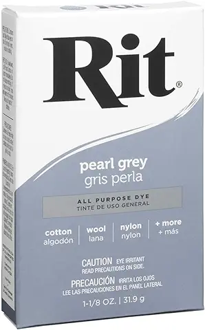 Rit Dye Polvo Gris Perla, Acrílico/poliéster, Multicolor, 1  
