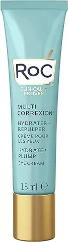 RoC - Multi Correxion Hydrate + Plump Crema de Ojos - 3 en 1 - Levanta y Reafirma el Contorno de Ojos - con Ácido Hialurónico - 15 ml  
