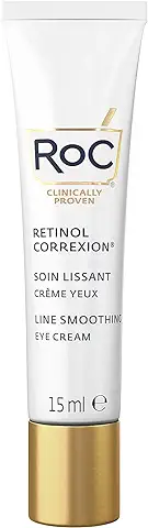 RoC - Retinol Correxion Suavizado de Líneas Crema Contorno de Ojos - Reduce Visiblemente la Hinchazón y las Ojeras - Antiarrugas y Antiedad - 15 ml  