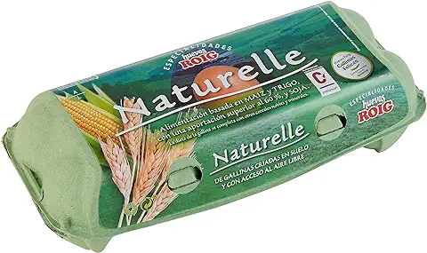 Roig Naturelle Huevos Frescos L de Gallinas Criadas en Suelo, 10 Unidades  