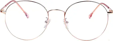 ROSA&ROSE Gafas para Ordenador Anti luz Azul - Gafas con Filtro de luz Azul Bloqueo de luz azul Evita la Fatiga Ocular para Hombre y Mujer  