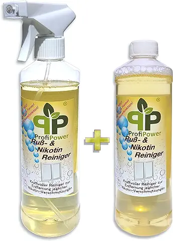 Rusia de & Nicotina Limpiador 2 x 500 ml Set Profipower  