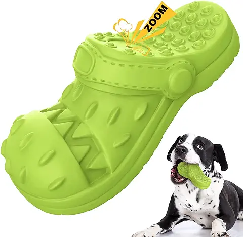 RUXAN Juguetes para Perros Indestructibles – Masticables Juguetes para Perros Grandes - Squeak Interactivo Juguetes de Caucho Natural para Medianos, Grandes Perros  