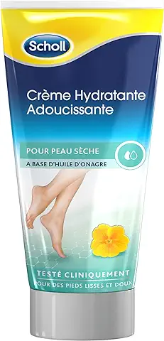 Scholl Crema de pies Hidratante Suavizante para Pieles Secas, 75 ml  