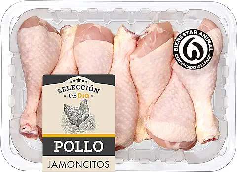 SELECCIÓN DE DIA Jamoncitos de Pollo Familiar Bandeja (peso Aprox. 800 gr)  