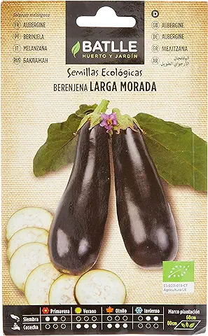 Semillas Batlle Berenjena Larga Morada - ECO  