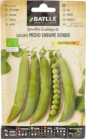 Semillas Batlle Guisante Rondo (medio enrame) - ECO