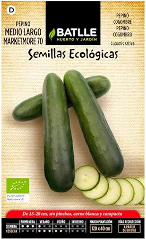 Semillas Batlle Pepino Marketmore 70 - ECO  