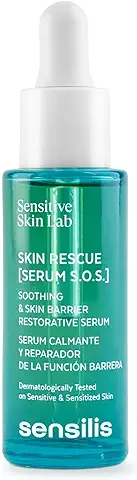 Sensilis - Skin Rescue Serum S.O.S Calmante y Restructurante, Sérum Reparador de la Función Barrera, Apto para Todo Tipo de Pieles, Incluidas Pieles Sensibles - 30 ml  