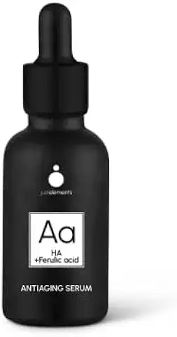 Serum Facial Ácido Hialurónico para PIEL SECA con Aloe Vera | | Ideal para HOMBRES y Muejeres | Rápida Absorcion | SIN PERFUMES | Just Elements Hy 30 ml.  