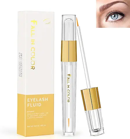 Serum Pestañas, Sérum Crece Pestañas y Crecimiento Cejas, Alargador de Pestañas ara Un Crecimiento Largo, Grueso, Completo, Fuerte  