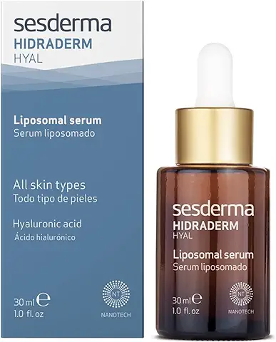 Sesderma | Hidraderm Hyal Liposomal Serum | Hidratación Extrema | Suero Hidratante para el Rostro | Triple ácido Hialurónico | Hidratación en Profundidad | Todo tipo de Pieles | 30 ml  
