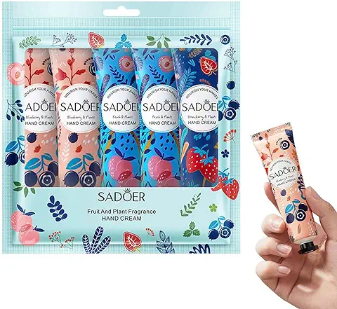 Set de Regalo de Crema de Manos, Set de Crema de Manos con Loción Orgánica para Manos, Juego de Cuidado de Crema Hidratante para Manos, Tamaño de Viaje, Loción de Manos para Mujeres, Regalo de Generic  