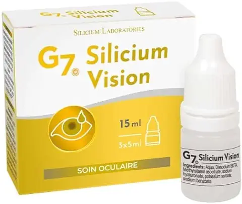 Silicium España Laboratorios G5 Vision Colirio Bienestar Ocular - 3 Unidades  