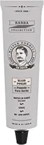 Sir Fausto Acondicionador para Barba y Bigote Bálsamo Natural con Manteca de Karité- Anti Encrespado- Gingseng 90ml  