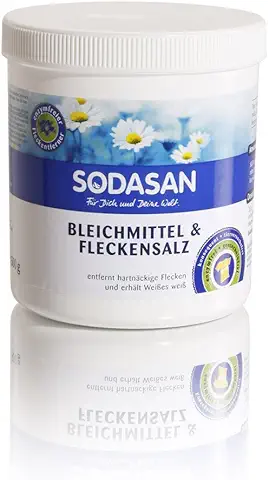 SODASAN Blanqueador y Antimanchas, 2 Unidades, Detergente en Polvo Ecológico y Biológico, Respetuoso con el Medio Ambiente  