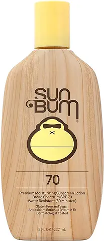 Sol Bum Hidratante Loción de Protección Solar, SPF 15 - 70, 8oz Botella, sin Aceite, Hipoalergénico  