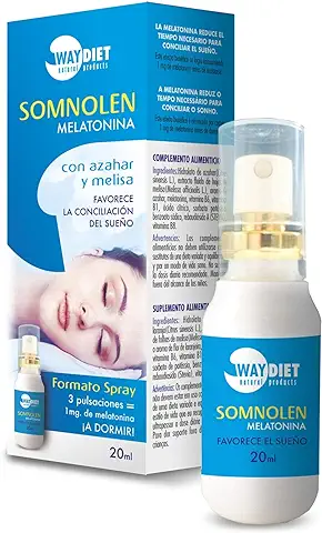 Somnolen Melatonina Spray 20 ml de Waydiet Natural Products  