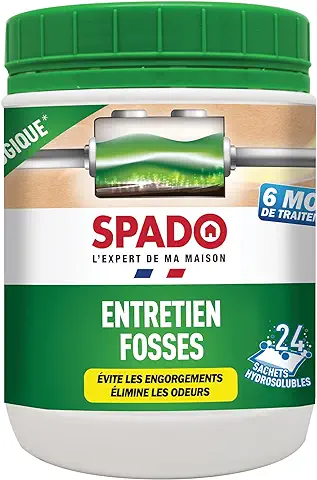 Spado - Bioactivador de Fosas, 24 dosis Solubles, 24 frascos  