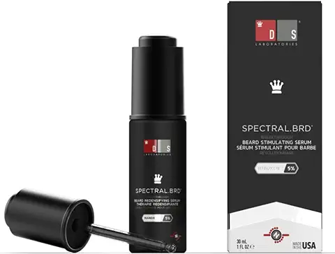 Spectral.BRD - Suero Para El Crecimiento y Espesor de Barba con Ingredientes Clínicamente Probados - Reducción de Manchas y Distribución Irregular de Vello Facial (30 ml) de DS Laboratories  