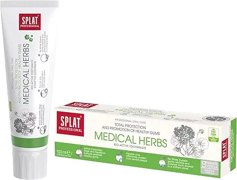 SPLAT PROFESSIONAL Pasta de Dientes Bioactiva para la Protección Total y la Promoción de la Salud de las Encías Medical Herbs 100 ml  