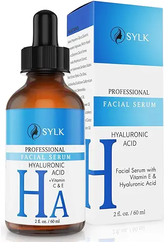 Sérum Facial Ácido Hialurónico + Vitamina C & E para Microneedling | Organico y Vegano | Antiedad, Antiarrugas y Antimanchas | 60 ml  