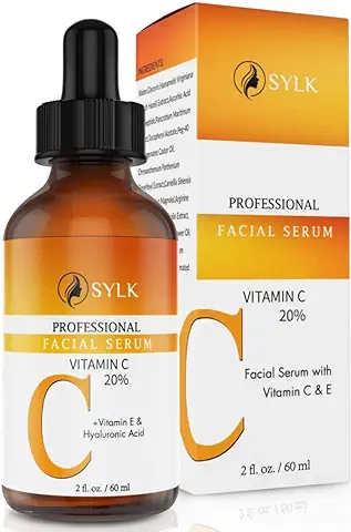 Sérum Facial Vitamina C & E + Ácido Hialurónico para Microneedling | Organico y Vegano | Antiedad, Antiarrugas y Antimanchas | 60 ml  