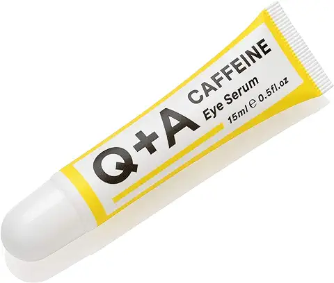 Sérum para el Contorno de ojos con Cafeína Q+A. Un Sérum para el Contorno de ojos que Mejora la Circulación y Descongestiona la zona de la Ojera. 15 Ml/0,5 Fl.oz  