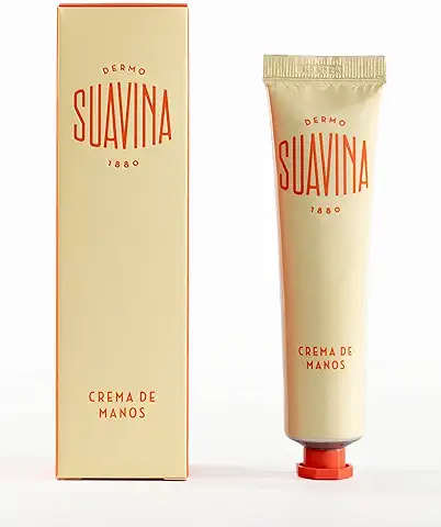 SUAVINA - Crema de Manos Natural | Crema para Manos Secas y Agrietadas de Rápida Absorción que Hidrata y Nutre la Piel Desde la Primera Aplicación para Todo Tipo de Pieles - Unidad de 40 ml  