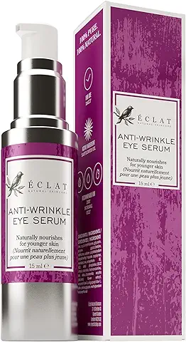 Suero de ojos con Retinol, Colágeno, Aloe Vera, Vitamina C y E - Crema para Debajo de los ojos que Ayuda a Aclarar las Ojeras, Reducir las Arrugas, las Líneas Finas y los ojos Hinchados,15 Ml  