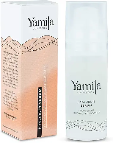 SUERO HIALURÓNICO - Humedad Reafirmante - 50 ml de Yamila Cosmetics - Suero ácido Hialurónico para el Cuello cara y el Pecho Conveniente Conveniente para Hombres y Mujeres para Microneedling Cosmética  