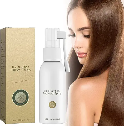 Suero para el Crecimiento del Cabello Tratamiento de Regeneración del Cabello Spray Anticaida de Cabello y Crece Pelo, para Cabello Fino Prevención de La Caída del Cabello  