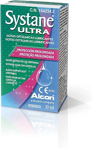 Systane 8470000000000 Ultra Gotas Oftálmica Lubricantes para Ojos, 10 ml  