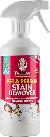 Tableau, Quitamanchas Orgánico no Tóxico para Mascotas y Personas, apto para Mascotas, Fórmula sin Enjuague, 500 ml  