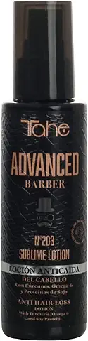 Tahe Advanced Barber Loción Anticaída para el Cabello Nº203 Sublime Lotion que Fortalece la Fibra Capilar, 125 ml  