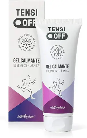 Taüll Orgànics - Tensi Off Gel Calmante Ecológico | 200ML, Efecto Frío con Edelweiss y Alto Contenido en Extracto de Árnica, Prevención de Lesiones Deportivas, Alivia y Calma las Molestias Musculares  