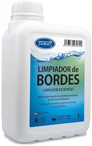 Tamar Limpiador de Bordes de Piscina y Linea de Flotación, Gresite 1L.  