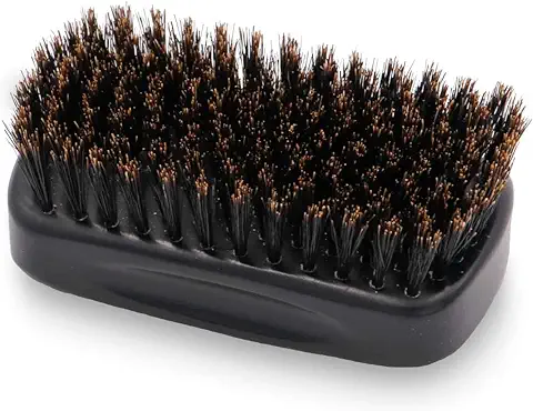 Termix Barbe Cepillo de Pelor para Degradados- Cepillo con Cerdas Naturales 100% de Jabalí y Madera de haya  