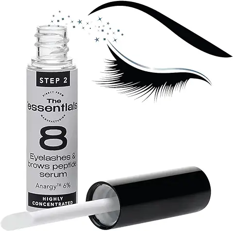 The Essentials Cosmetics - Sérum Pestañas y Cejas - Eyelash Activating Sérum - Lifting Pestañas - Ácido Hialurónico - Sérum Pestañas y Crecimiento Cejas  