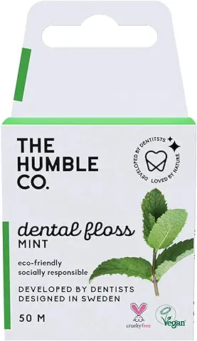 The Humble Co. Hilo Dental Menta Fresca Eco Vegan 50 M, The Humble, 300 G