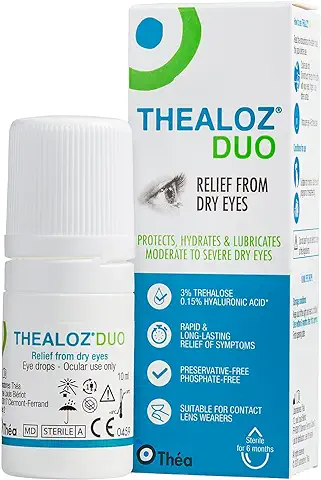 THEALOZ DUO Colirio Ojo Seco Hidratante y Protector 10ml  