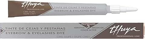 THUYA Tinte Gris Taupe DE Cejas Y PESTAÑAS, Negro, Estandar  