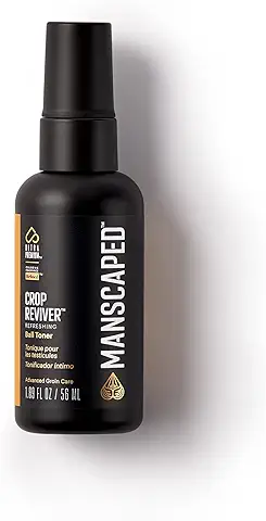 Tónico en Espray para Genitales de MANSCAPED™ The Crop Reviver™, Espray íntimo Refrescante y Calmante para Hombre con aloe Vera, Cuidado de la zona íntima Masculina, 56ml  