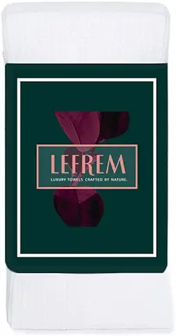 Toallas Desechables LEFREM para Peluquería y Estética, Ecológicas, 100% Biodegradables, Suaves y Gruesas, de un Solo Uso (Pack of 20)  